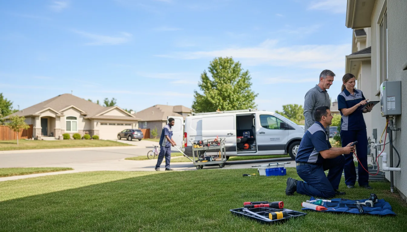 Tankless water heater service in Point Pleasant, PA